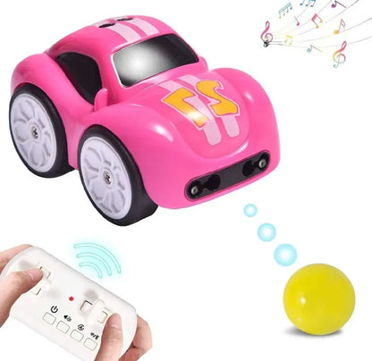 5 in 1 RC Mini Magic Induction Car - 2.4GHz R/C mode | Follow Pattern | Dodge | Line Patrol | Auto demo mode with Music & Sound for Kids