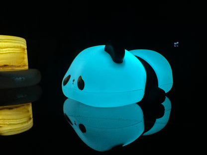 Cute Panda Lamp - RGB Night Light | Silicone Lamp | Touch Sensor | USB Rechargeable for Kids Room & Bedroom Decor