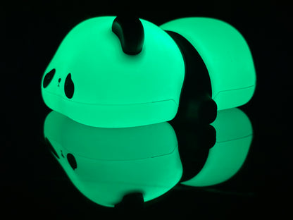 Cute Panda Lamp - RGB Night Light | Silicone Lamp | Touch Sensor | USB Rechargeable for Kids Room & Bedroom Decor