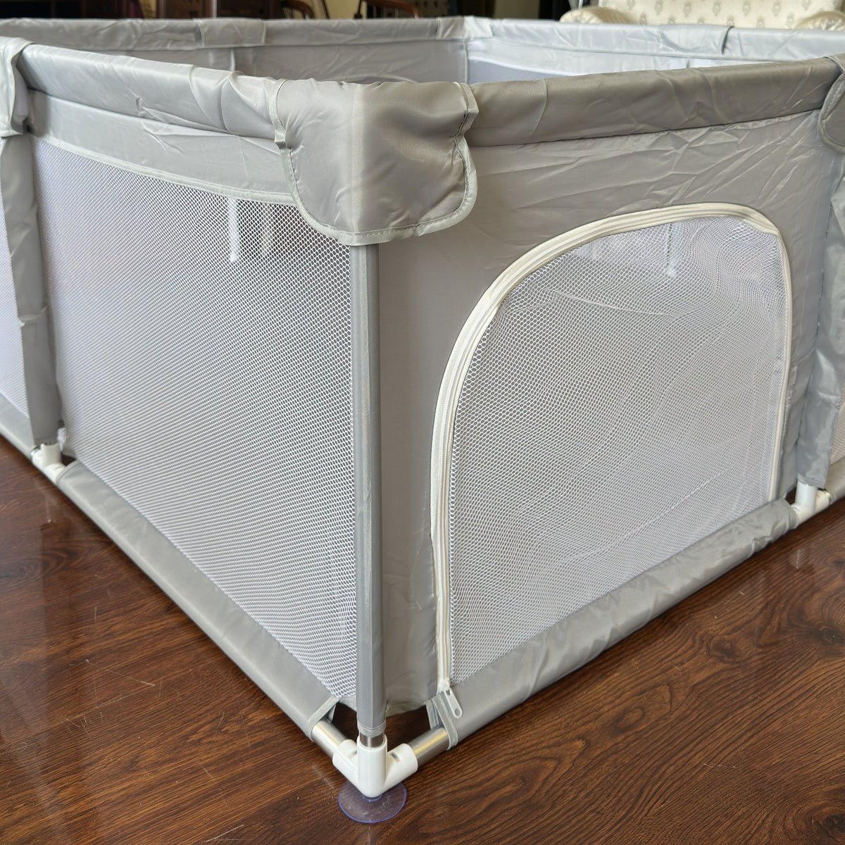 150*150 cm - Foldable Spacious Indoor Baby Playpen with Safety Fence Large Play Yard for Living Room Fun & Secure Toddler Play Area
