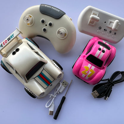 Bundle Offer - 2 RC Sensor Cars with Multiple modes | Rechargeable | Music & Sound for Kids | AttracitBirthday Present